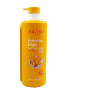 Aqua Rich Hydrating Body Gel Wash 1000ml (Vitamin C & Tumeric)
