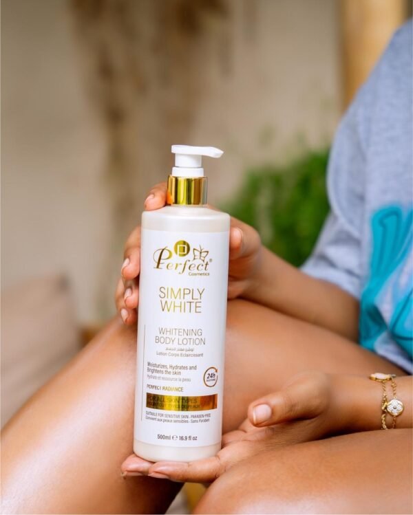 perfect cosmetics simply white lightening body lotion 500ml