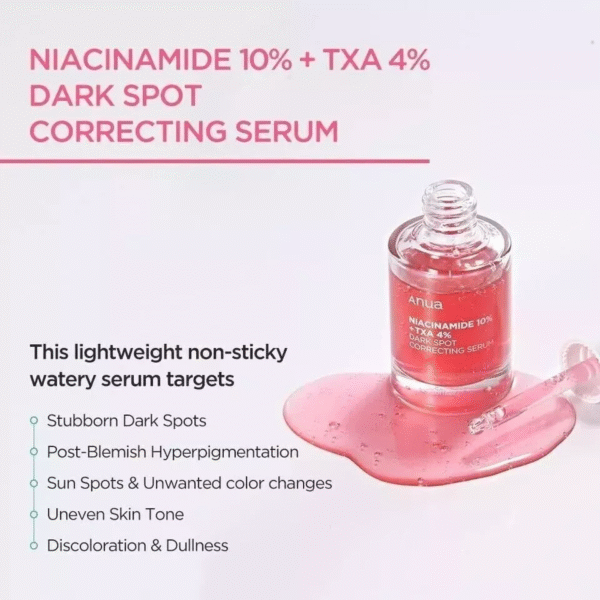 anua niacinamide10% + txa 4% dark spot removing serum 30ml