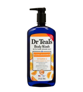 Dr Teals Epsom Salt Body Wash with  Vitamin C & Citrus Essential Oils 710ml