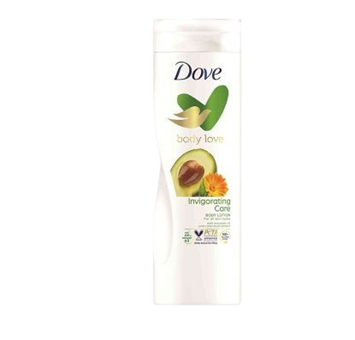 Dove Invigorating Care Body Lotion with avocado and calendula extract 400ml