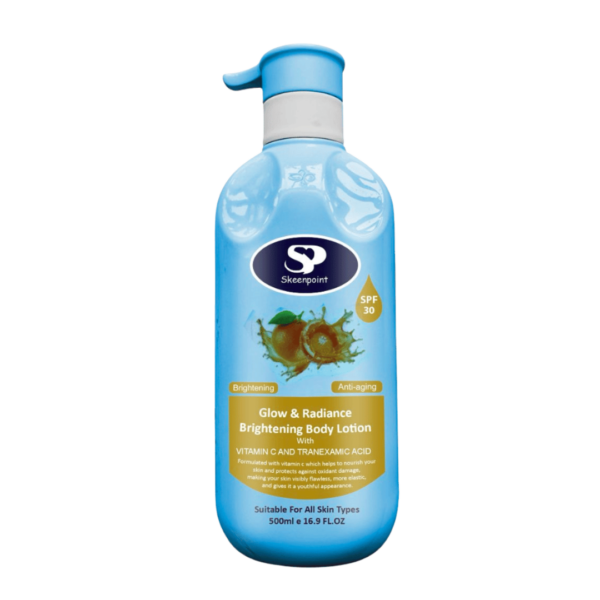 Skeenpoint  Body lotion Glow & Radiance Brightening Vitamin C and Tumeric 500ml