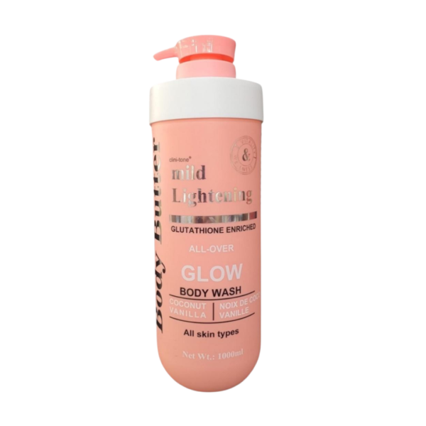 Clinitone Body Butter Mild Lightening Glutathione Glow Body Wash 1000ml