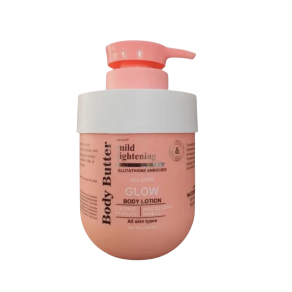 Clinitone Body Butter Mild lightening Glutathione Enriched Glow Body Lotion 400ml