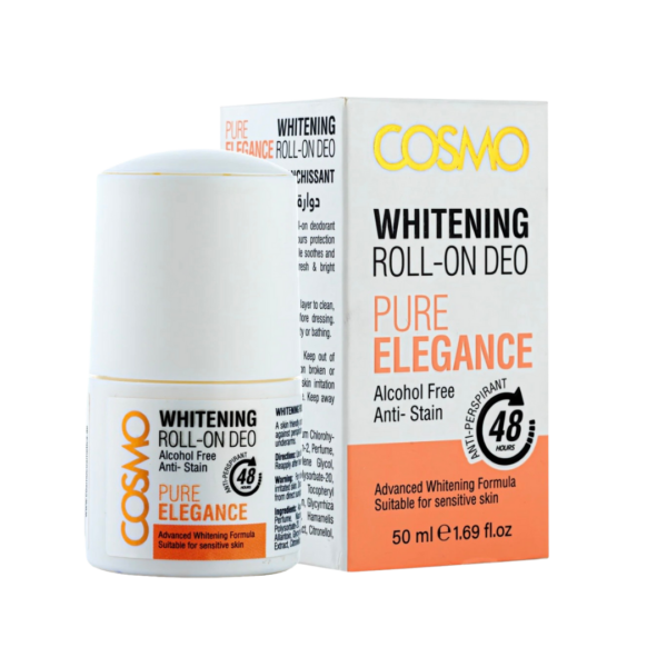 Cosmo Whitening Roll-On Deo  Pure Elegance Whitening  50ml 