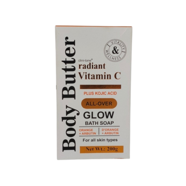 Clinitone Body Butter Radiant Vitamin C Glow Bath Soap 200g