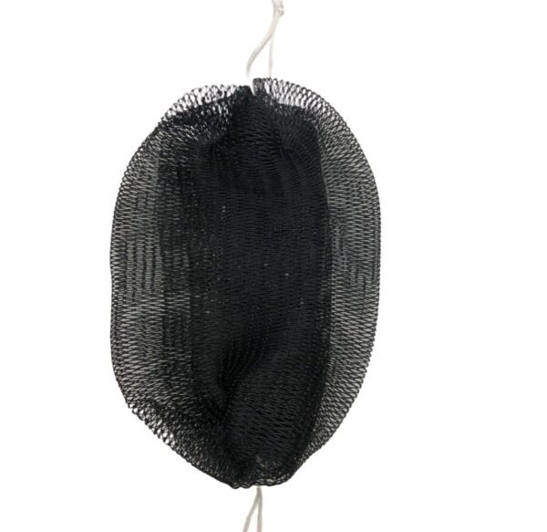 African Exfoliating Net Sponge Black