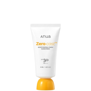 Anua Zero-Cast Moisturizing Finish Sunscreen SPF50+ PA++++ 50ml