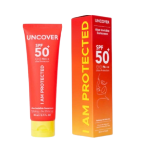 Uncover Aloe Invisible Sunscreen 80ml SPF 50+